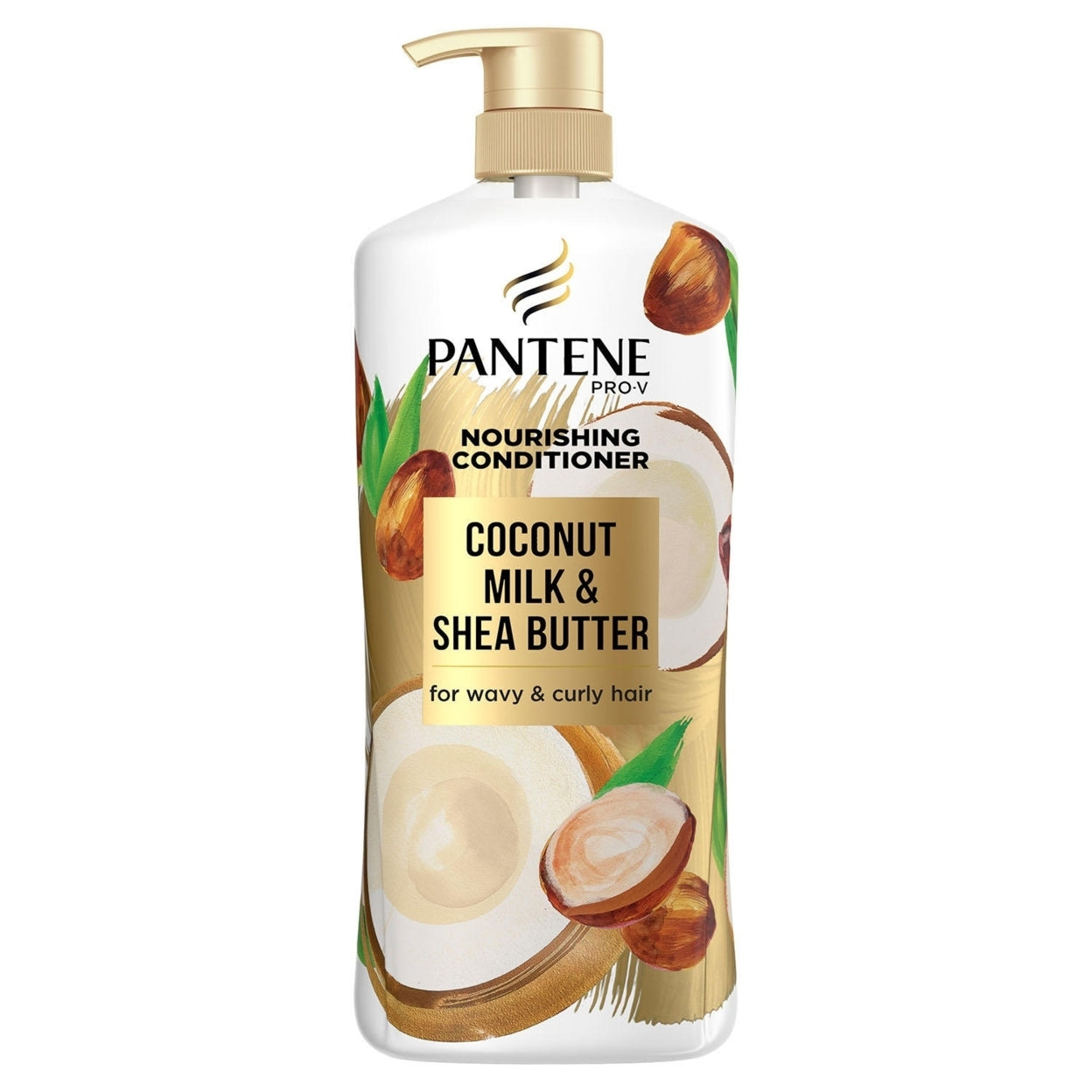 Pantene Pro-V Nourishing Conditioner Coconut Milk and Shea Butter (38.2 Fl Oz) - Bellso